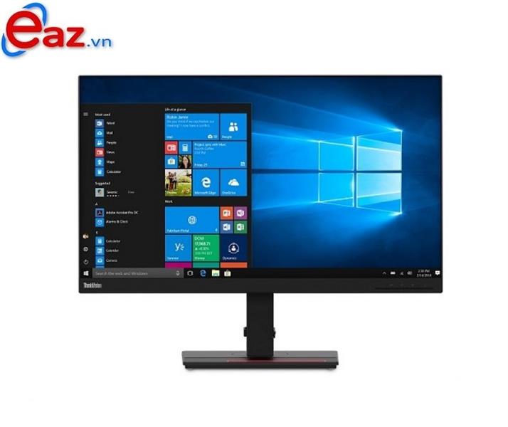 LCD Lenovo ThinkVision T27h-20 (61ECGAR2WW) | 27 inch QHD (2560 x 1440) IPS Borderless 99% sRGB | HDMI | Display Port | USB Gen1 Type C | 1020